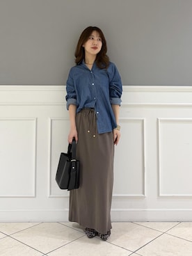 fukuさん（レディース・157cm）の夏コーディネート