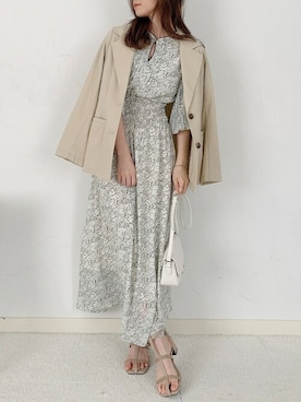 mikiさん（レディース・153cm）の春コーディネート