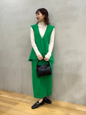 りなてぃさん（レディース・155cm）の冬コーディネート