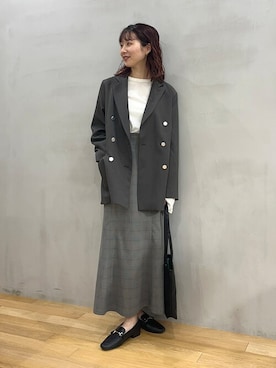 「Coming soon…」｜「アイテム（その他シューズ）」を使った、りなてぃさん（レディース・155cm）の冬コーディネート