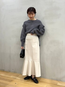 りなてぃさん(レディース・155cm)の冬コーディネート