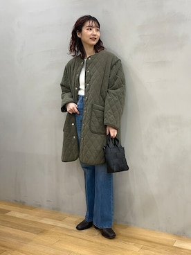 りなてぃさん（レディース・155cm）の冬コーディネート