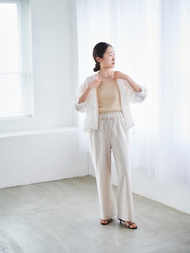 mihoさん（レディース・159cm）の春コーディネート