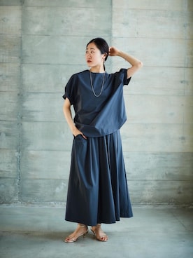 mihoさん（レディース・159cm）の夏コーディネート