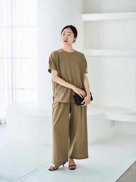 mihoさん（レディース・159cm）の夏コーディネート