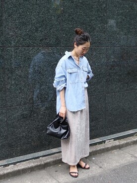 mihoさん（レディース・159cm）の夏コーディネート