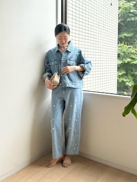 mihoさん（レディース・159cm）の夏コーディネート