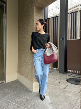 mihoさん（レディース・159cm）の秋コーディネート