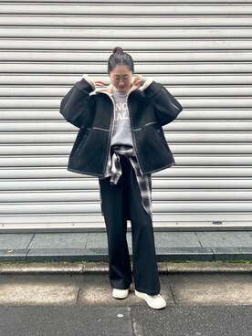 mihoさん（レディース・159cm）の秋コーディネート