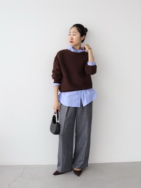 mihoさん(レディース・159cm)の冬コーディネート