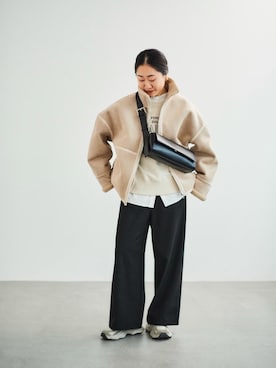 mihoさん（レディース・159cm）の冬コーディネート