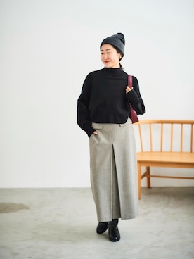 mihoさん(レディース・159cm)の冬コーディネート