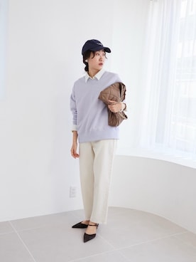 mihoさん（レディース・159cm）の冬コーディネート