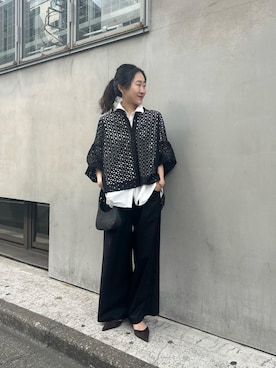 mihoさん（レディース・159cm）の冬コーディネート