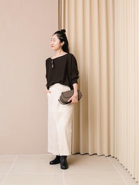 mihoさん（レディース・159cm）の秋コーディネート