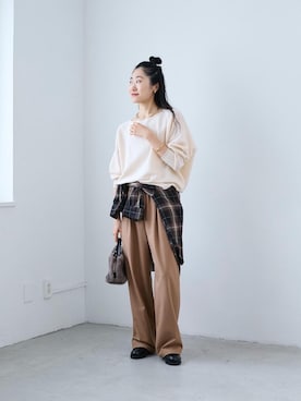 mihoさん(レディース・159cm)の秋コーディネート