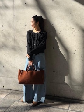 mihoさん（レディース・159cm）の冬コーディネート