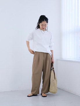 mihoさん（レディース・159cm）の春コーディネート