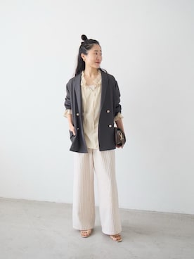 mihoさん（レディース・159cm）の春コーディネート