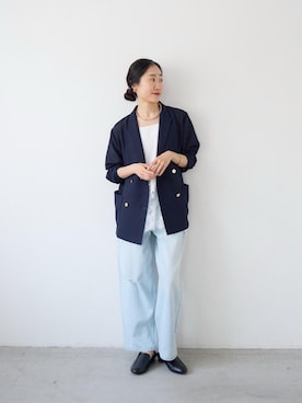 mihoさん（レディース・159cm）の春コーディネート