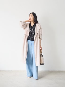 mihoさん（レディース・159cm）の春コーディネート