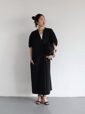 「le.coeur blanc（ルクールブラン）のアイテム」を使った、mihoさん（レディース・159cm）の春コーディネート