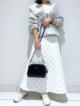 SamanthaThavasaさん（レディース・160cm）の冬コーディネート