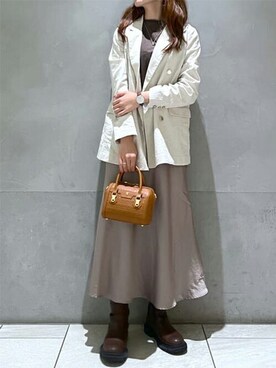 SamanthaThavasaさん（レディース・160cm）の秋コーディネート