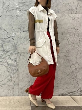 SamanthaThavasaさん(レディース・160cm)の秋コーディネート