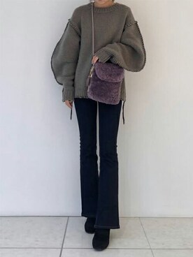 SamanthaThavasaさん（レディース・160cm）の秋コーディネート