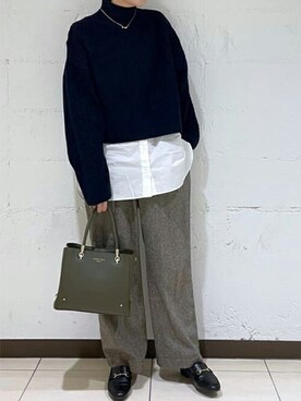 SamanthaThavasaさん（レディース・160cm）の冬コーディネート