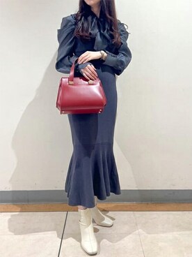 SamanthaThavasaさん(レディース・160cm)の冬コーディネート