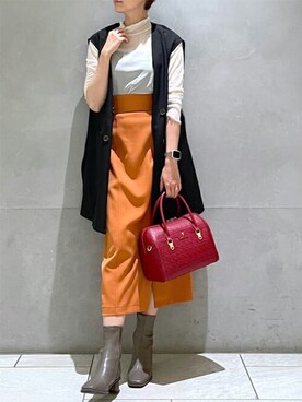 SamanthaThavasaさん(レディース・160cm)の冬コーディネート