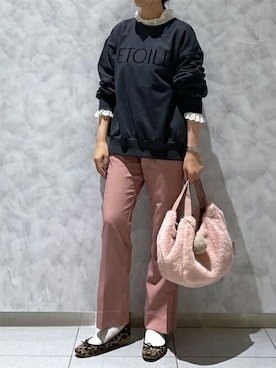 SamanthaThavasaさん(レディース・160cm)の冬コーディネート