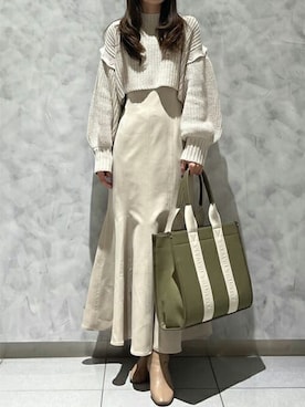 SamanthaThavasaさん（レディース・160cm）の冬コーディネート