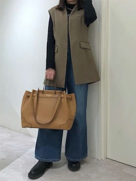 SamanthaThavasaさん（レディース・160cm）の冬コーディネート