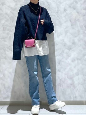 SamanthaThavasaさん（レディース・160cm）の冬コーディネート