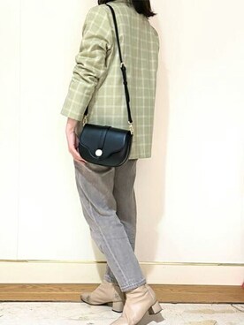 SamanthaThavasaさん（レディース・160cm）の冬コーディネート