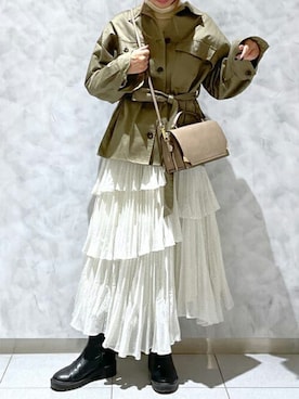 SamanthaThavasaさん(レディース・160cm)の冬コーディネート