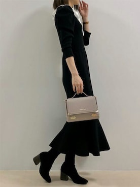 SamanthaThavasaさん（レディース・160cm）の冬コーディネート