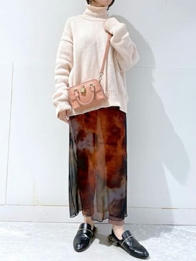 SamanthaThavasaさん（レディース・160cm）の冬コーディネート