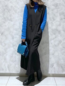 SamanthaThavasaさん(レディース・160cm)の冬コーディネート
