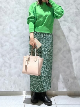 「Samantha Thavasa（サマンサタバサ）のアイテム（財布）」を使った、SamanthaThavasaさん（レディース・160cm）の冬コーディネート