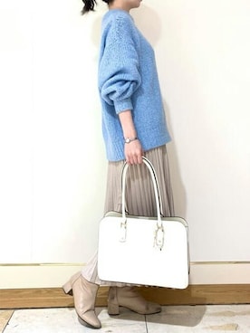 SamanthaThavasaさん（レディース・160cm）の冬コーディネート