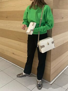 「Samantha Thavasa（サマンサタバサ）のアイテム（財布）」を使った、SamanthaThavasaさん（レディース・160cm）の春コーディネート