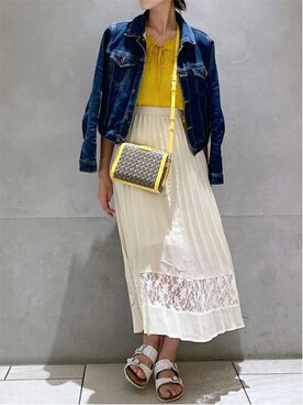 SamanthaThavasaさん（レディース・160cm）の春コーディネート