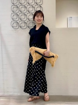 「noble」｜nagisaさん（レディース・153cm）の夏コーディネート