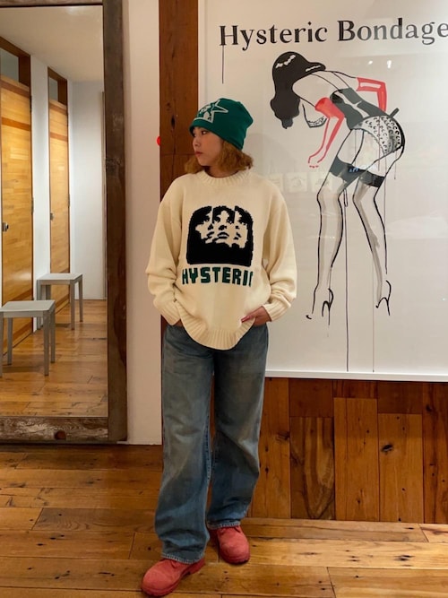 hysterics/蜘蛛の巣ニットタンク hysterics/蜘蛛の巣ニットタンク hysterics/蜘蛛の巣ニットタンク