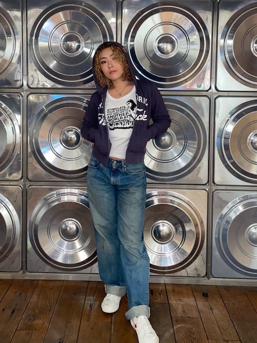 SMOKING GIRL チビTシャツ（Tシャツ/カットソー）｜HYSTERIC