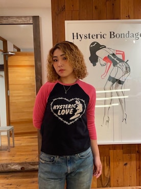 「HYSTERIC GLAMOUR（ヒステリックグラマー）のアイテム」を使った、RINさん（レディース・162cm）の秋コーディネート